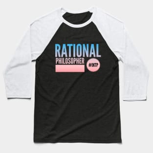 INTP Rational Philosopher Baseball T-Shirt